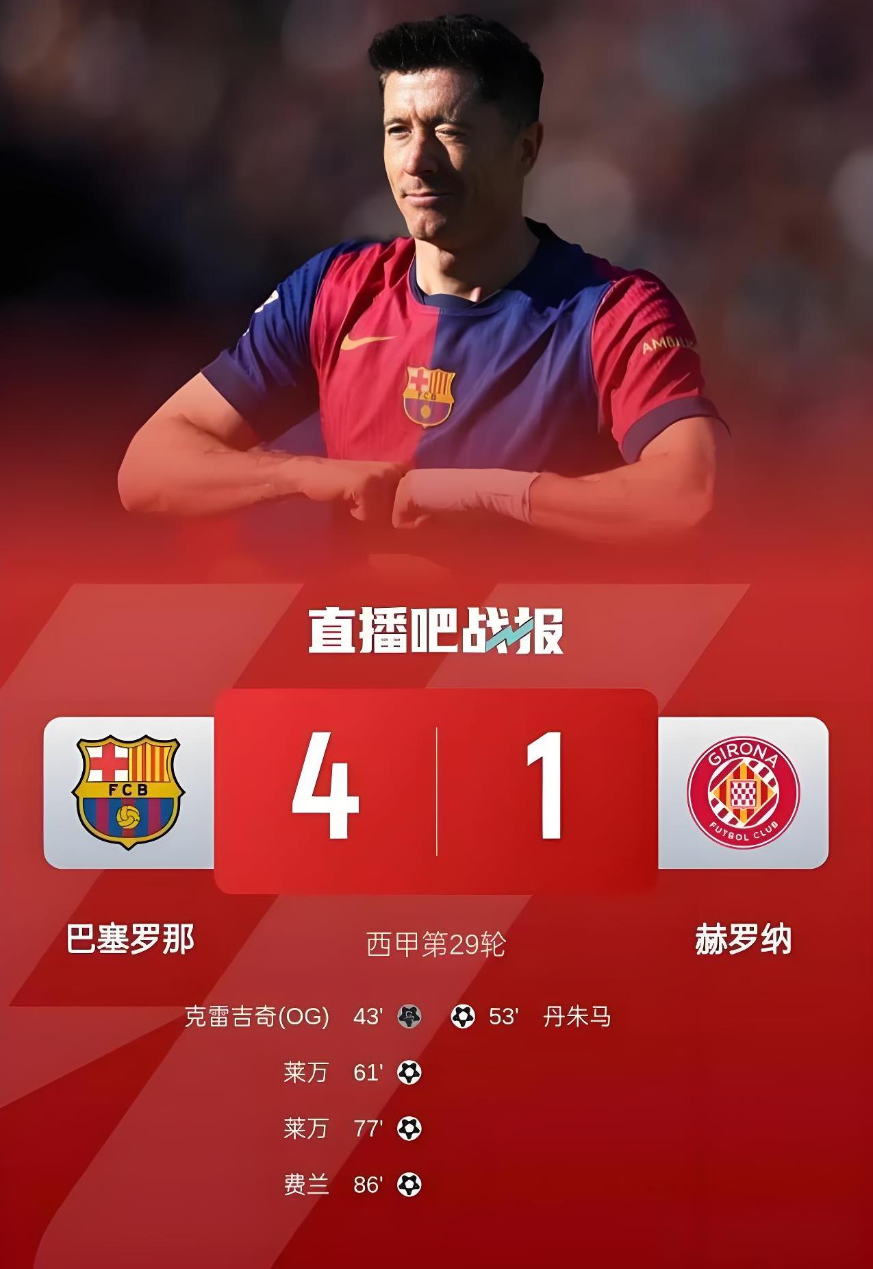 马竞前锋破门得分，助球队逆转战胜对手