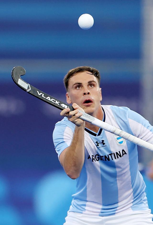 阿根廷男子曲棍球队紧逼对手取胜 阿根廷男子曲棍球队紧逼对手取胜